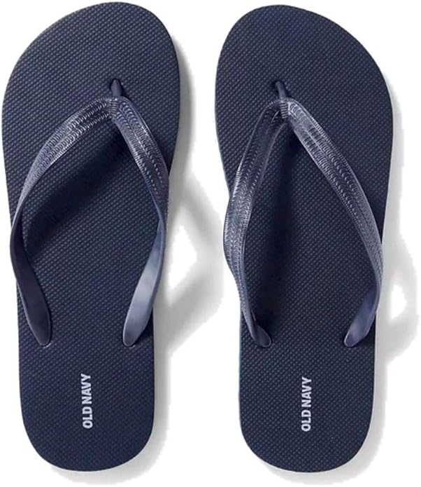 Amazon.com | OLD NAVY Flip Flop Sandals, Great for Beach or Casual Wear (10-11, Blue) | Sandals