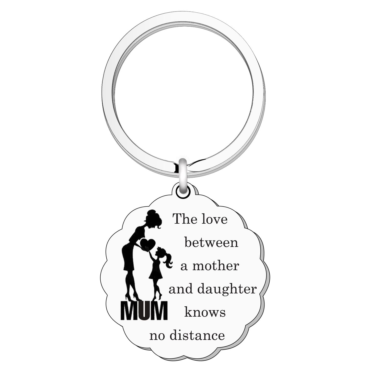 Mum And Daughter Keyring Mum Gifts from Daugher Gifts for Mum Mummy Mom Mama Mothers Day Birthday Christmas Presents