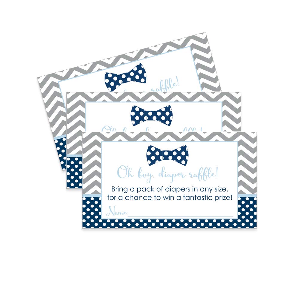 Amazon.com: Little Man Themed Baby Shower Invitations | Bow Tie ...