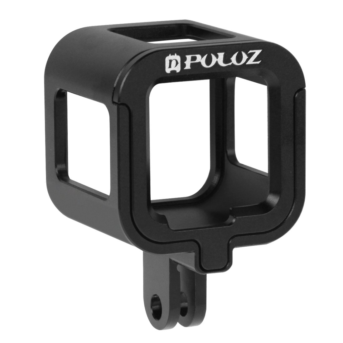 PULUZ Go Pro Hero Session Case for Gopro HERO4 5 Session, Aluminum Alloy Go Pro Session 5 Cage Housing Frame with Insurance Frame for Sport Action Camera