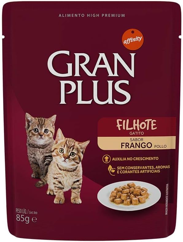 Ração Úmida GranPlus Para Gatos Filhotes
