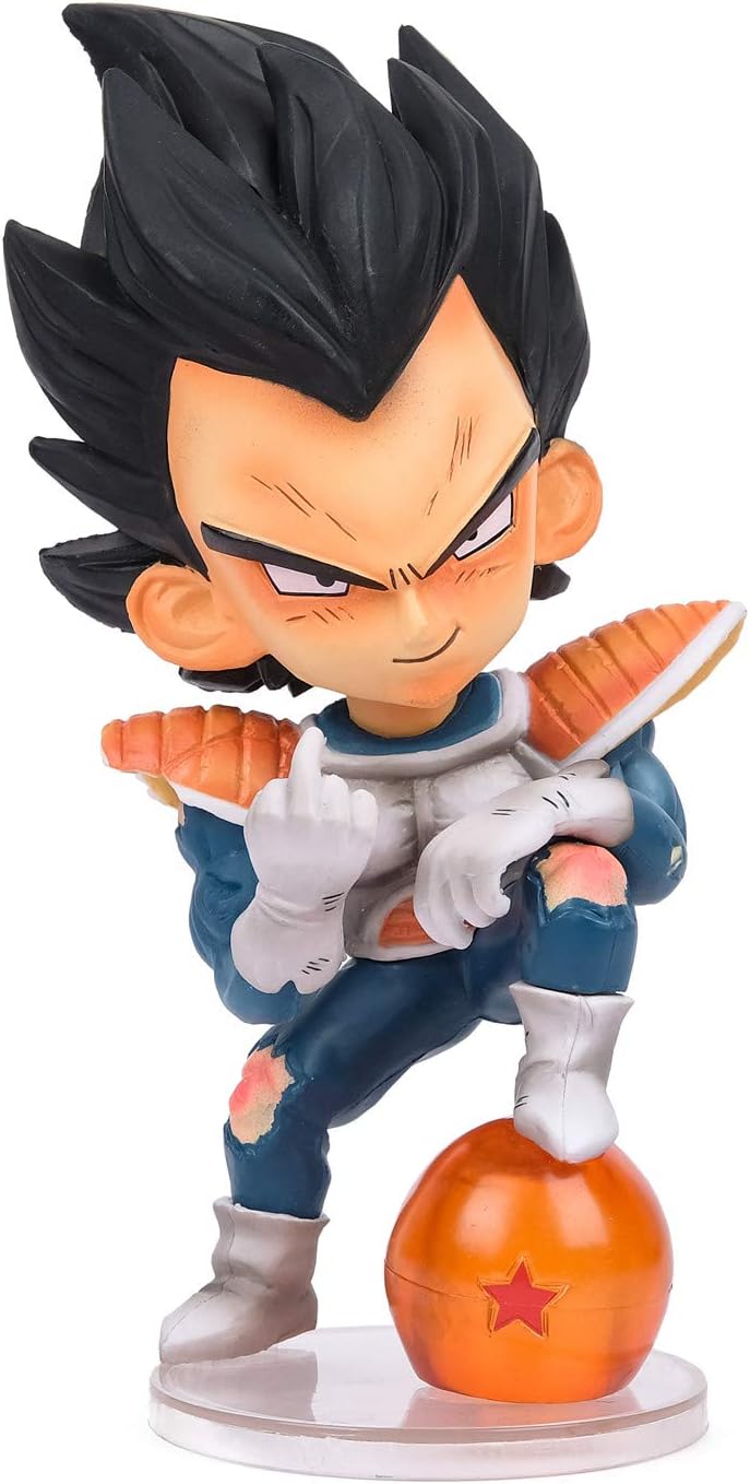 MANGYI Dragon Ball Z Action Figures Super Saiyan Vegeta Figure Statues Figurine Model Doll Collection Birthday Gifts - PVC 5"