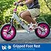 Green (4LBS) Aluminum Balance Bike for Kids and Toddlers – 12″ No Pedal Sport Training Bicycle for Children Ages 3,4,5,6.thumb 4