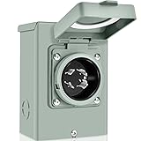 PAULINN 30A Generator Power Inlet Box NEMA 3R