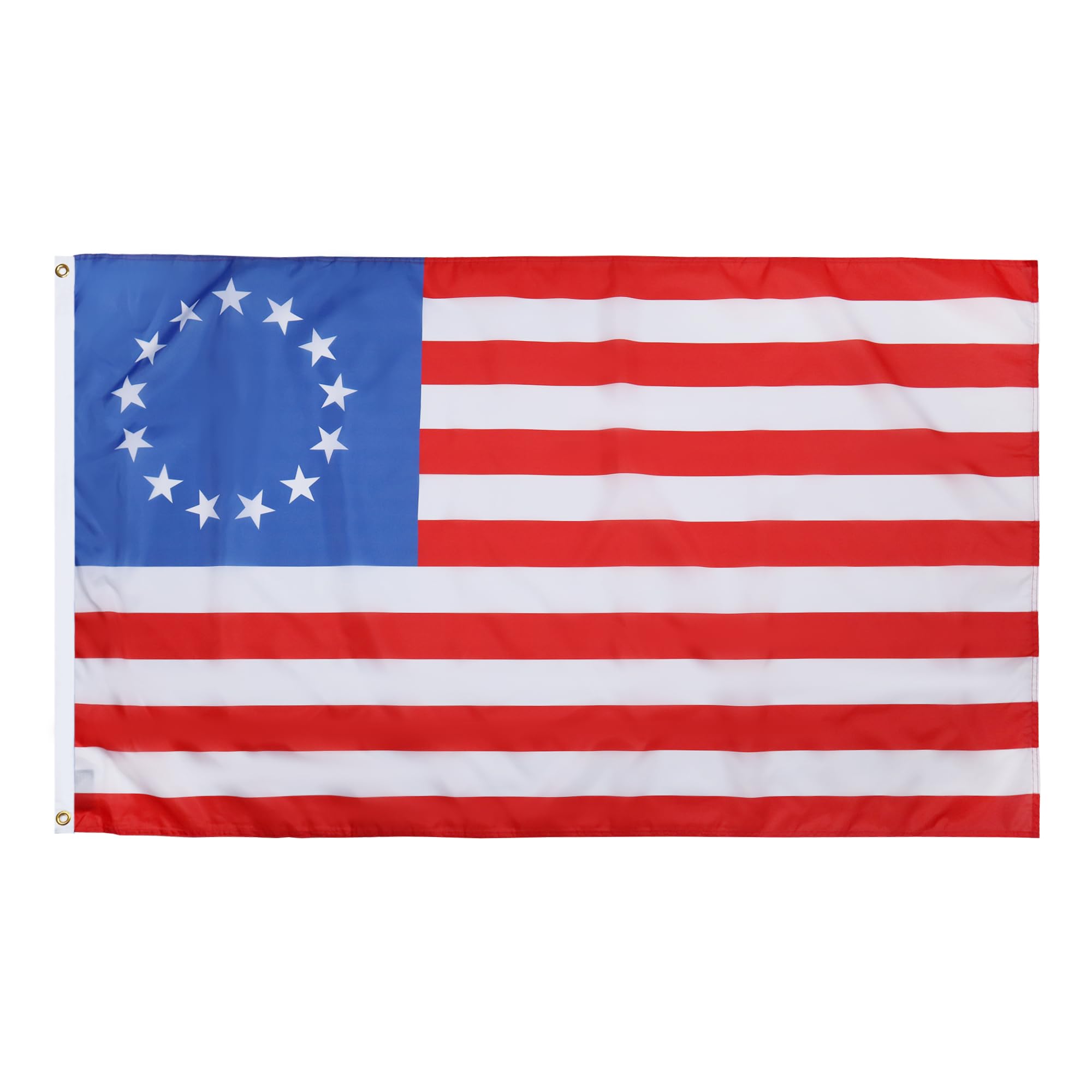 AZ FLAG - Betsy Ross Us Flag - 2x3 Ft - 100D Polyester United States Of America Banner with Two Metal Grommets - Fade Resistant - Vivid Colors - 2' x 3' Feet - 90x60 Cm