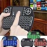 ULAKY Mini 2.4G Backlit Wireless Touchpad Keyboard Air Mouse For PC Pad Android TV Box