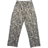 Jilwod Men's Baggy Camo & Floral Print Sweatpants Athletic Joggers Lightweight Running Workout Streetwear with Pockets