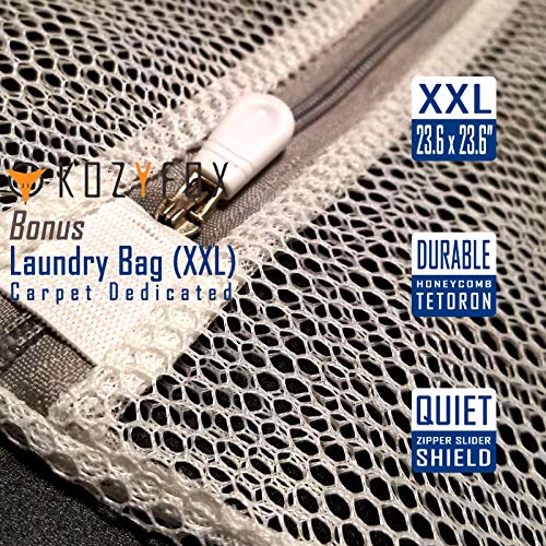 Kozyfox Carpet Stair Treads Carpet Non Slip for Wooden Steps (8 x 30\