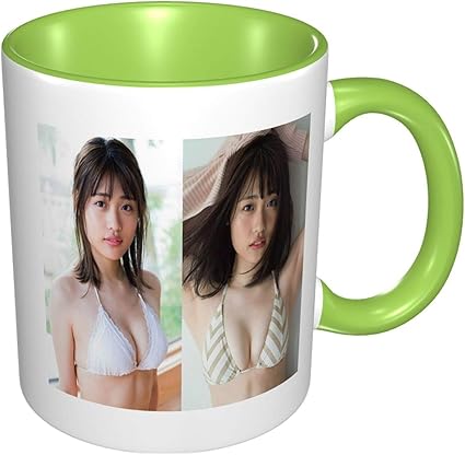 Amazon マグカップ330mlカスタムセラミックカップカップルdiyパーソナリティクリエイティブトレンド有村架純 ありむら かすみ Arimura Kasumiテーマカップ None Brand ホーム キッチン
