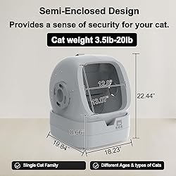 Mintakawa Automatic Cat Litter Box Self Cleaning