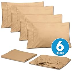 Sweet Home Collection 6 Piece 1500 Thread Count