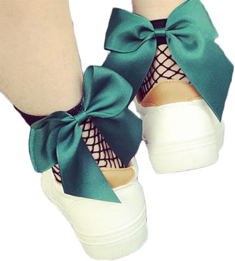 Women's Lace Mesh Sheer Socks Ankle High Fishnet Socks