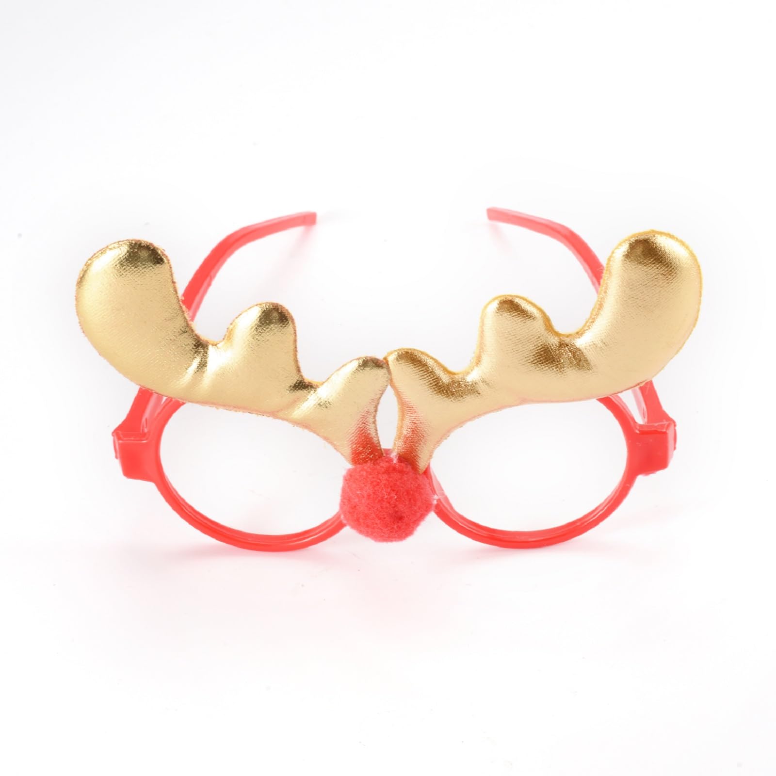 SEVEN STYLE 16 PCS Christmas Holiday Glasses for Kids & Adults,Cute Christmas Glasses Frames,Fun Christmas Party Favors Festive Decorations & Trinkets, Perfect for Goodie Bag Stuffers ，Photos booth