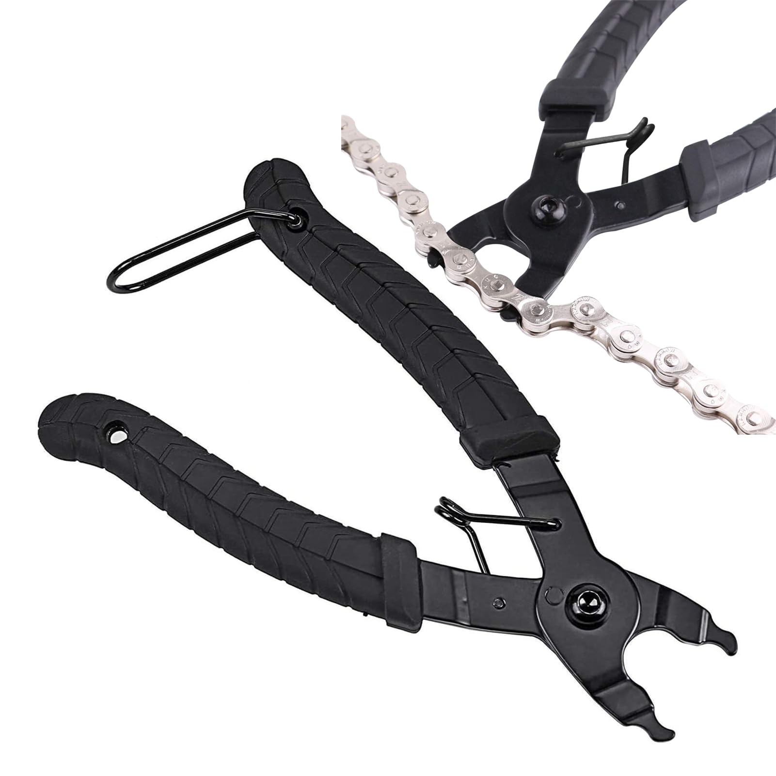 TYVOM 1 Pcs Convenient Bike Chain Plier 2 in 1 Chain Link Removal Tool for Compatible with 7 8 9 10 11 Speed Derailleur Chains Easily Repair Chains Remove Broken Links for Road Bikes Mountain Bikes