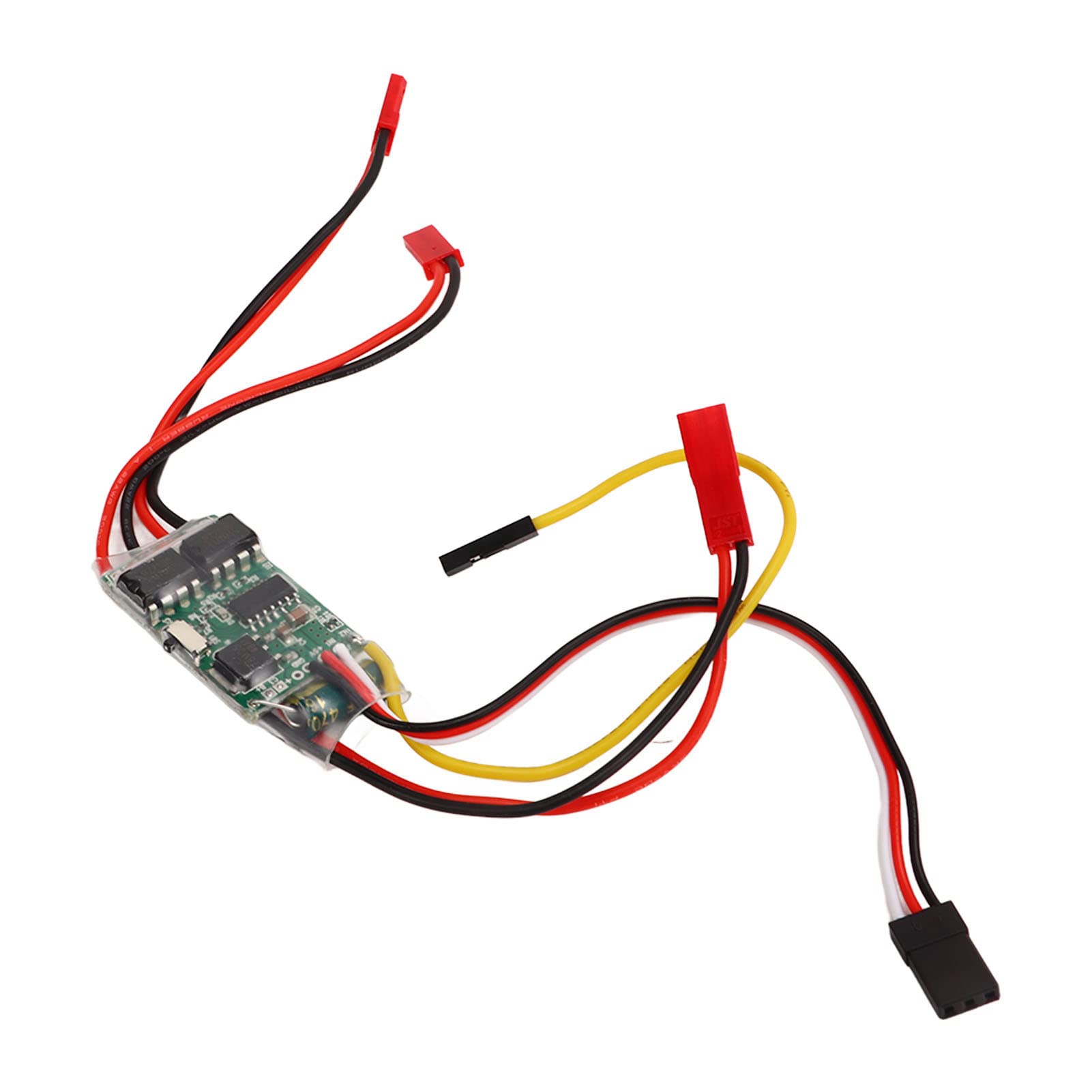 Alomejor RC ESC Brushed Motor Speed Controller Bidirectional 2s‑3s Lipo 5A RC 2 Way ESC