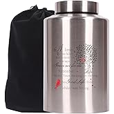 Tree of Life Original Angel Urns for Adult Male/Female Ashes, Up to 220 lbs, Includes Velvet Bag