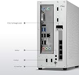 Lodokdre Mini ITX Aluminum HTPC Office Desktop PC Case Single Slot PCIE Silver view 3