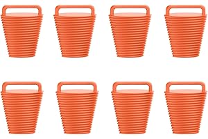 EDSRDPLT 8 Pcs Kayak Scupper Plugs Kit with Silicone Handles 2 Sizes Scupper Plugs Drain Holes Stopper Non-Slip Easy Installation Waterproof & Leak-Proof Scupper Plugs for Kayaks Canoes Fishing Boats