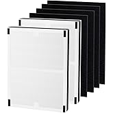 Alvamoyle IAF-H-100A IDYLIS A Filter Replacement, Compatible with Idylis IAP-10-100, IAP-10-150, AC-2119 Air Purifier, Replaces Part#IAF-H-100A, 2 Pack