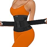 Phateey Women Waist Trainer Cincher 3 Straps - Tummy Control Sweat Girdle Workout Slim Belly Band for Weight Loss