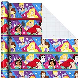 Hallmark Disney Princess Wrapping Paper with Cut