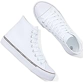yageyan Womens High Top Canvas Sneakers Lace up Fashion Shoes for Women Casual Classic