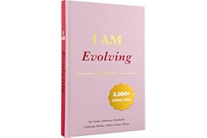 iAmEvolving Journal – Daily Gratitude Journal with Prompts for Goal Setting, Habit Tracking, Mindfulness, Daily Reflection, A