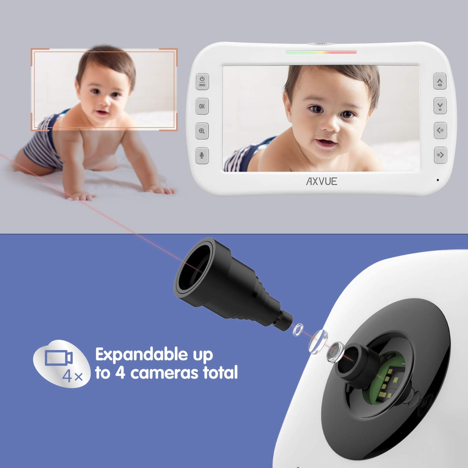 axvue baby monitor e632