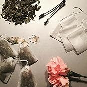 Sachets à Thé Vides 100 à 5000 Pièces - Filtre Non Tissé, Pratique Pour Infusions