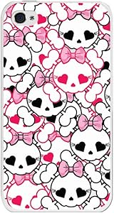 Cellet Proguard Case with Skull Bow (2) for Apple iPhone 4 & 4S - White