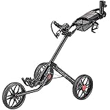 CaddyTek Caddylite 15.3 V2 - Deluxe Quad-Fold Golf Push Cart