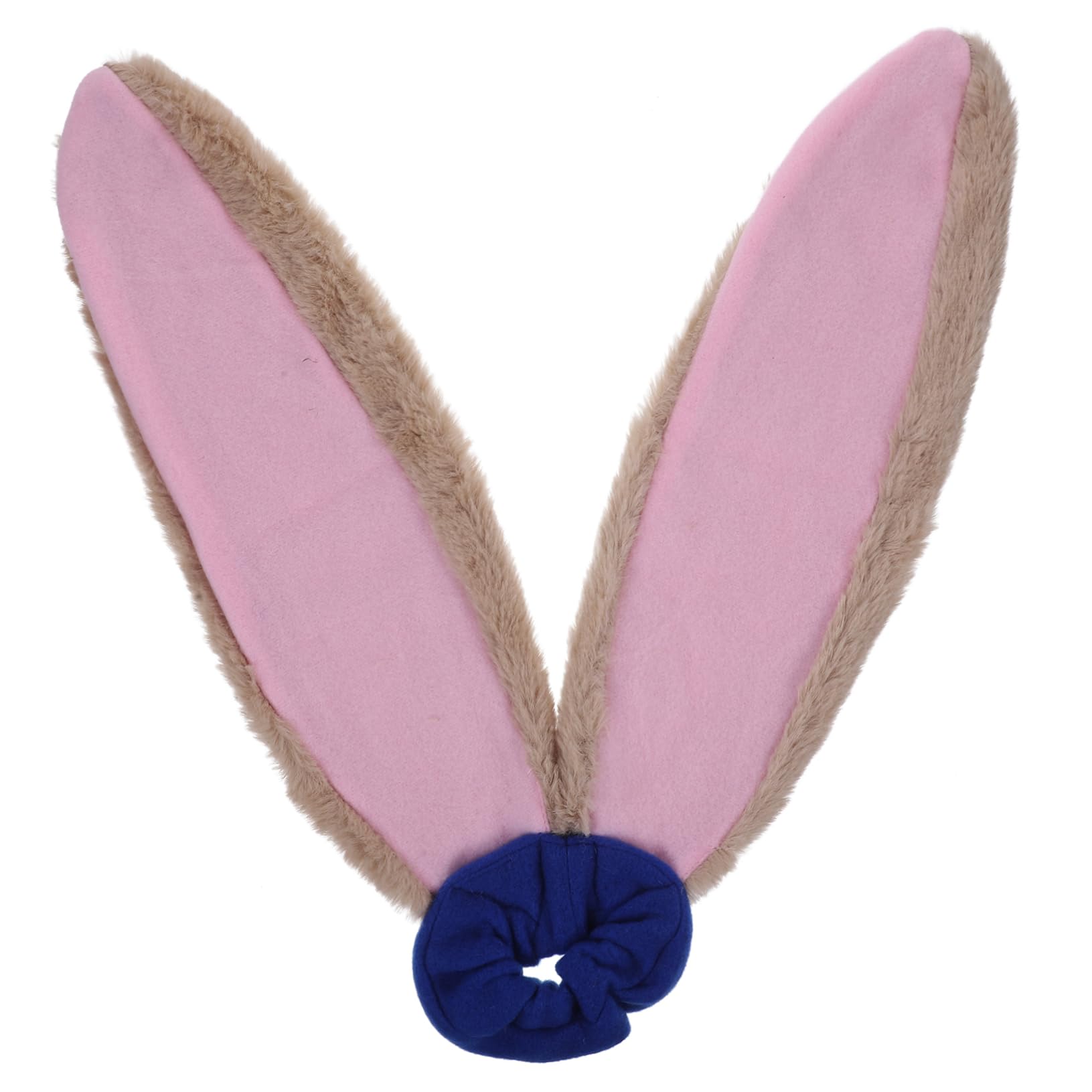 Healeved Bunny Ears Headband Plush Rabbit Ear Hairband Extended Length Elastic Hair Tie Secure Fit for Cosplay Party Daily Styling