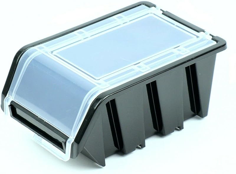 Kistenberg 20x Stacking Storage Boxes Transparent Lids Small Parts Organiser