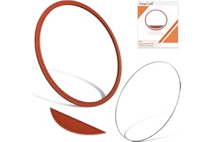 MEWGULF M11 Door Gasket Kit for Midmark M11 M11D Ultraclave Steam Sterilizers Includes Door & Dam Gasket and Support Wires Seal Set Replacement Part #002-0504-00