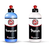 Adam's Polishes 2-Step Polishing System 12oz Combo - Silicone-Free, Body Shop Safe Formula - Quick, Professional Correcting and Polishing Results for Clear Coat, Gel Coat, Single Stage Finishes
