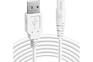 COSLUS Original Water Flosser Charger: Replacement Charger, Aquasonic, Nicwell, Oralfree, Nicefeel, Hangsun, Tovendor, Zerhunt Figure-8 Charging Water Flosser, Dental Pick Charger Cord