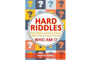 Hard Riddles: Math Riddles, Detective Riddles, Riddles Brain Teasers For Kids, Who Am I? (riddles game)
