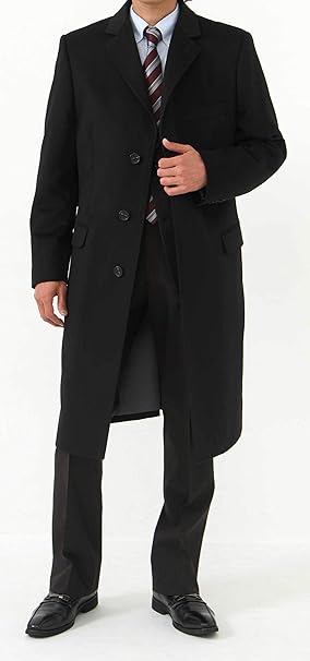 Amazon 日本製 ピュア カシミヤ100 チェスターメンズ ロング