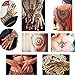 Temporary Tattoo, Color Black (3 Pack)