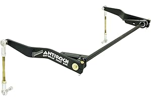 SOUTHWEST SPEED NEW ROCKJOCK ANTIROCK FRONT SWAY BAR KIT,COMPATIBLE WITH 2007-2018 JEEP WRANGLER JK,STEEL ARMS & BRCKT 2007 2008 2009 2010 2011 2012 2013 2014 2015 2016 2017 2018