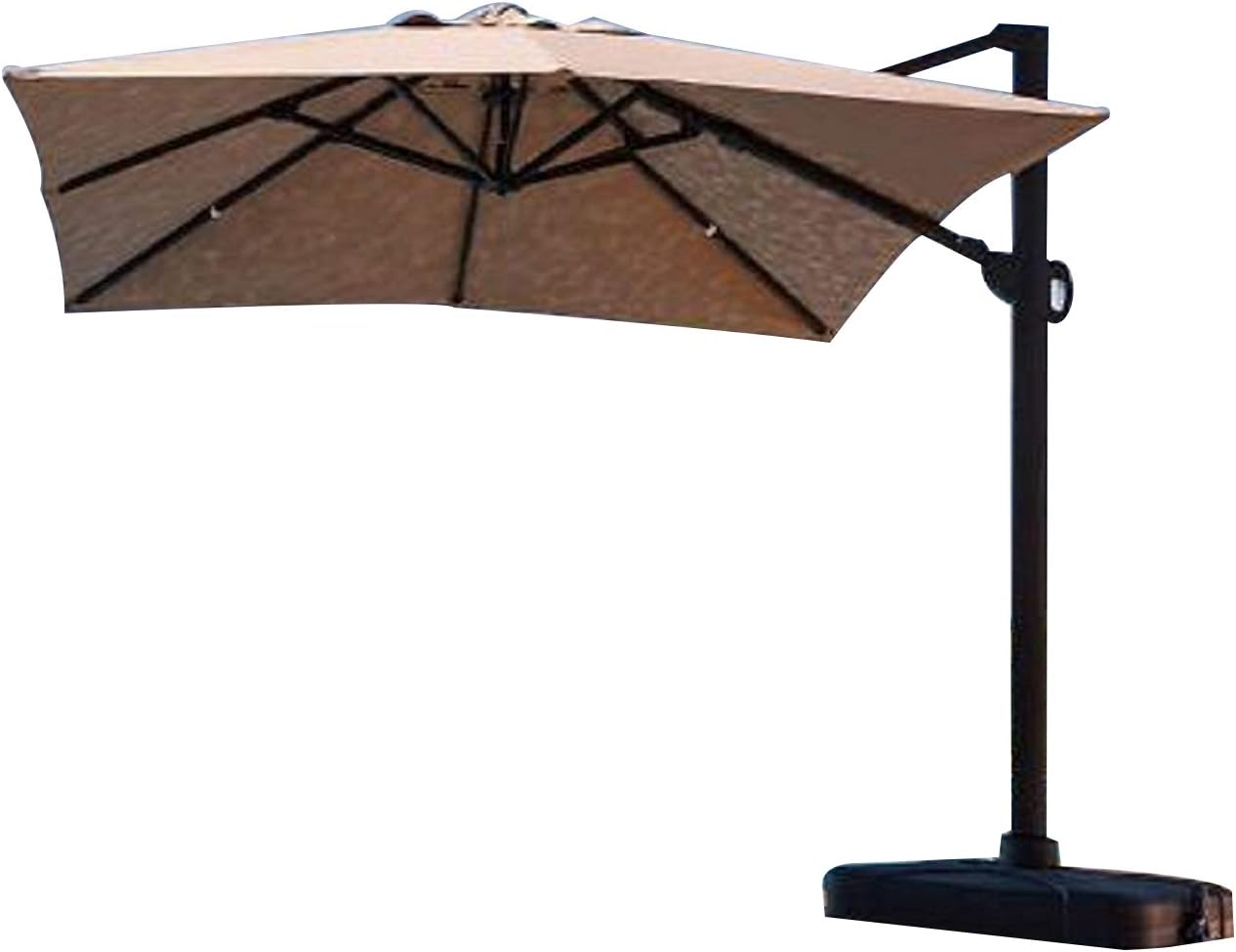 Sirio Patio Umbrella Rust Proof Powder Coated All Aluminum And Polypropylene Base Patio Umbrella In Beige Amazon Ca Patio Lawn Garden