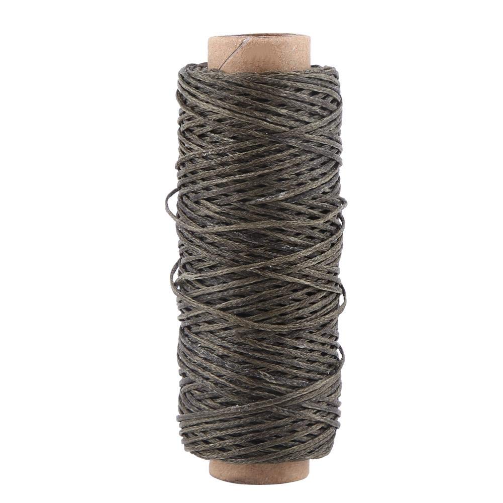 Polyester Sewing All Purpose Sewing Thread Spools Threads for Drapery, Beading, Purses, Leather, 55 Yards, High Strength(Dark Green)