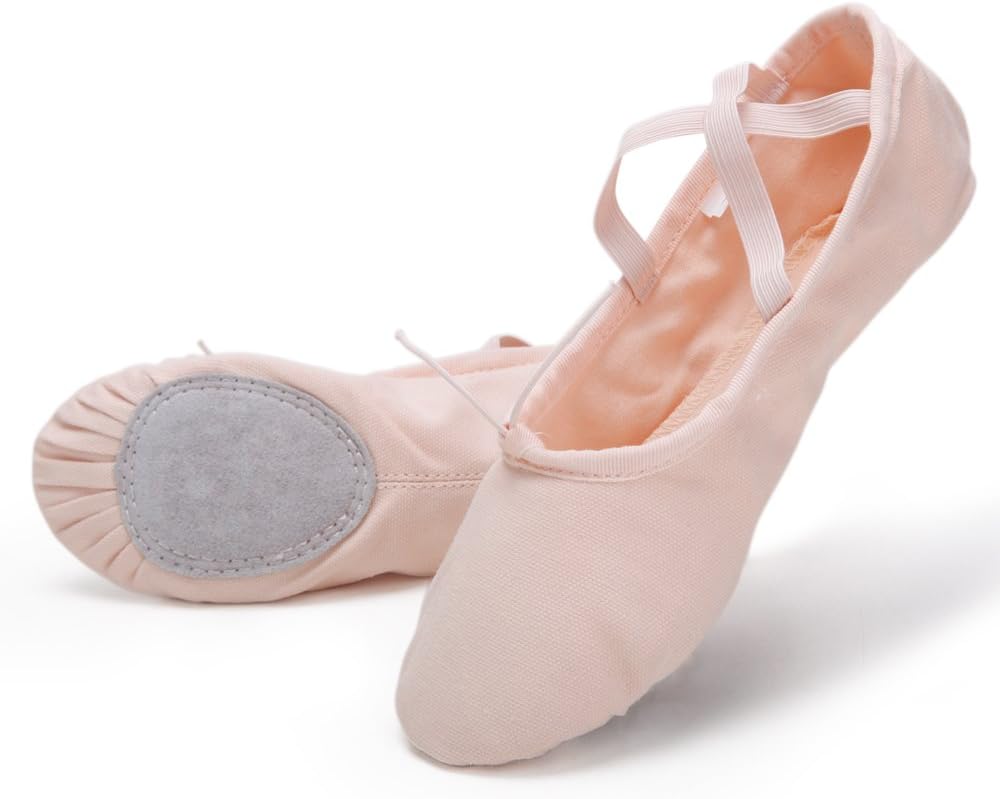 Pro High-Count Cotton Canvas Ballet Dance Slippers