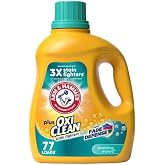 ARM &amp; HAMMER Plus OxiClean Fade Defense Liquid Laundry Detergent | Protect Clothes from Fadiing, 77 Loads, 100.5 fl oz
