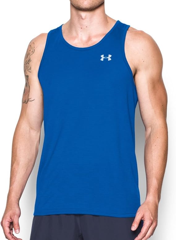 men's ua streaker singlet