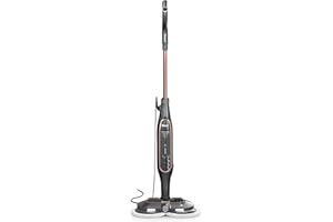 Shark S7201 Steam & Scrub with Steam Blaster Technology All-in-One Hard Floor Steam Mop with 3 Modes & LED Headlights, Black 