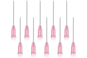 Dispensing Needle 18Ga 1.5 Inch Individually Package Applicator Needles for Refilling Liquid and Industrial Dispensing Needl 