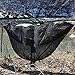 Legit Camping Hammock Bug Net 11 Feet Hammock Mosquito Net - Bug Net for Hammocks to Keep Out Noseeums - Compatible with All Hammock Brands - Includes Ridge Line - (Black)