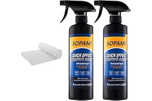 Sopami Ceramic Paint Sealant, Ceramic Coating Maximum Gloss & Shine ceramic wax, car coating spray Extremely Hydrophobic Ceramic Spray Coating for Cars, RVs, Motorcycles, Boats, and ATVs