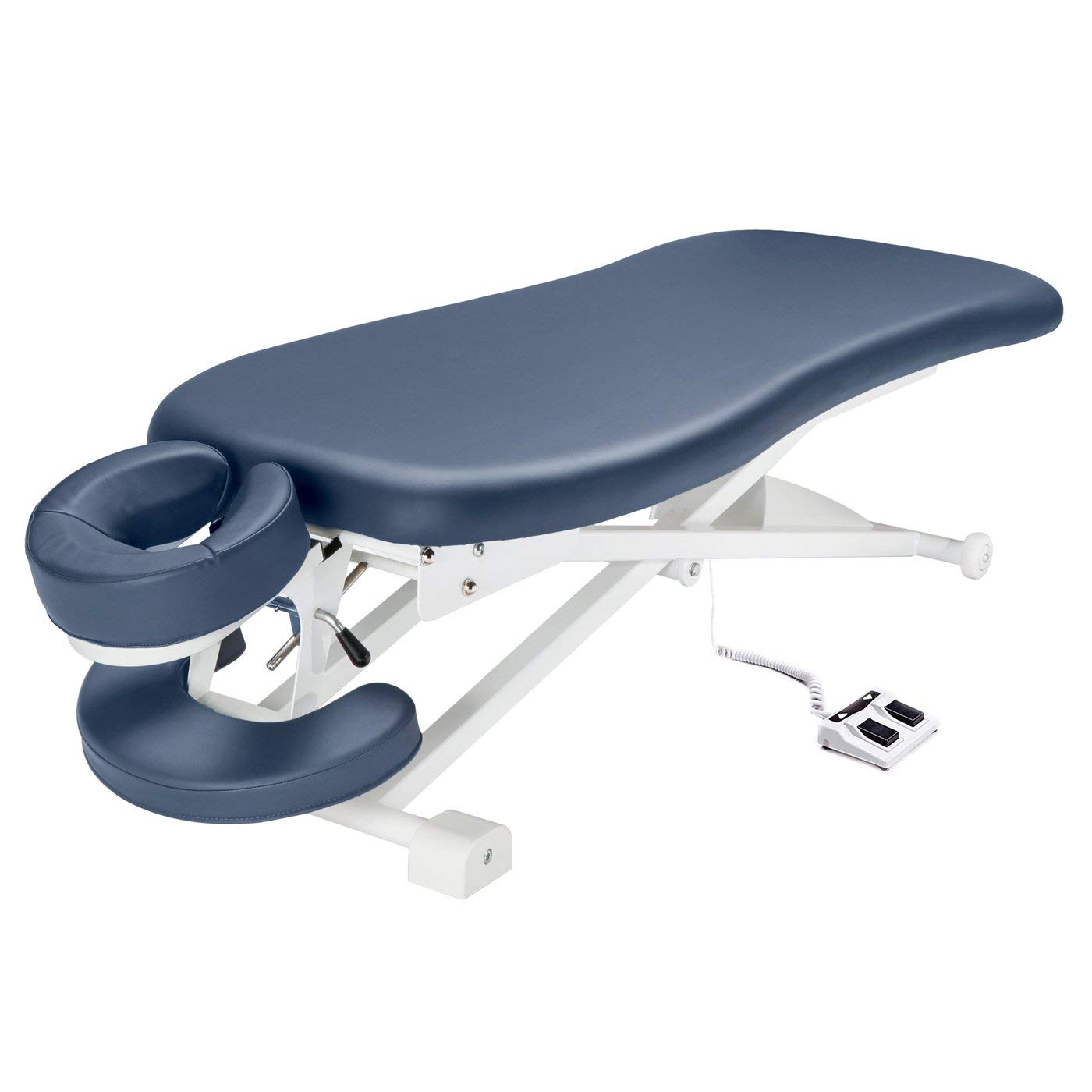 Master Massage 29” TheraMaster Flat Powerlift Electric Table Royal Blue